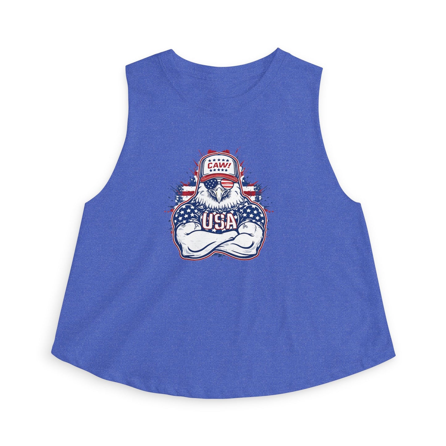 Women's 4th of July Crop Tank