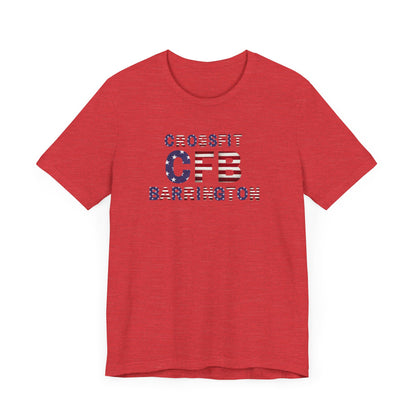 CFB Stars and Stripes Unisex Jersey Short Sleeve Tee