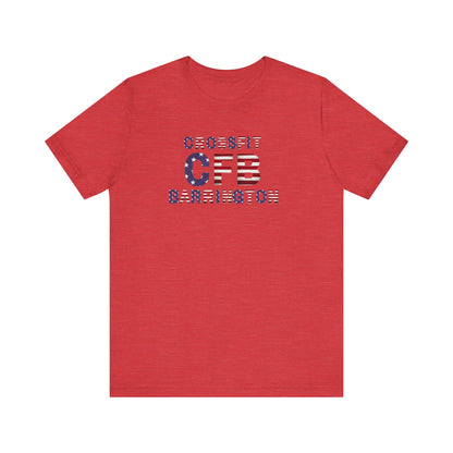 CFB Stars and Stripes Unisex Jersey Short Sleeve Tee