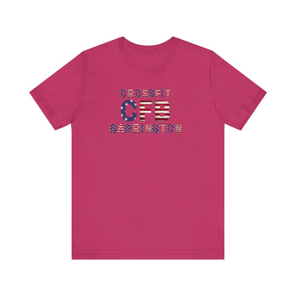 CFB Stars and Stripes Unisex Jersey Short Sleeve Tee