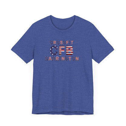 CFB Stars and Stripes Unisex Jersey Short Sleeve Tee