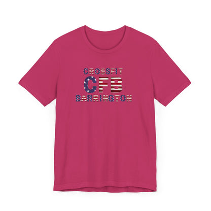 CFB Stars and Stripes Unisex Jersey Short Sleeve Tee