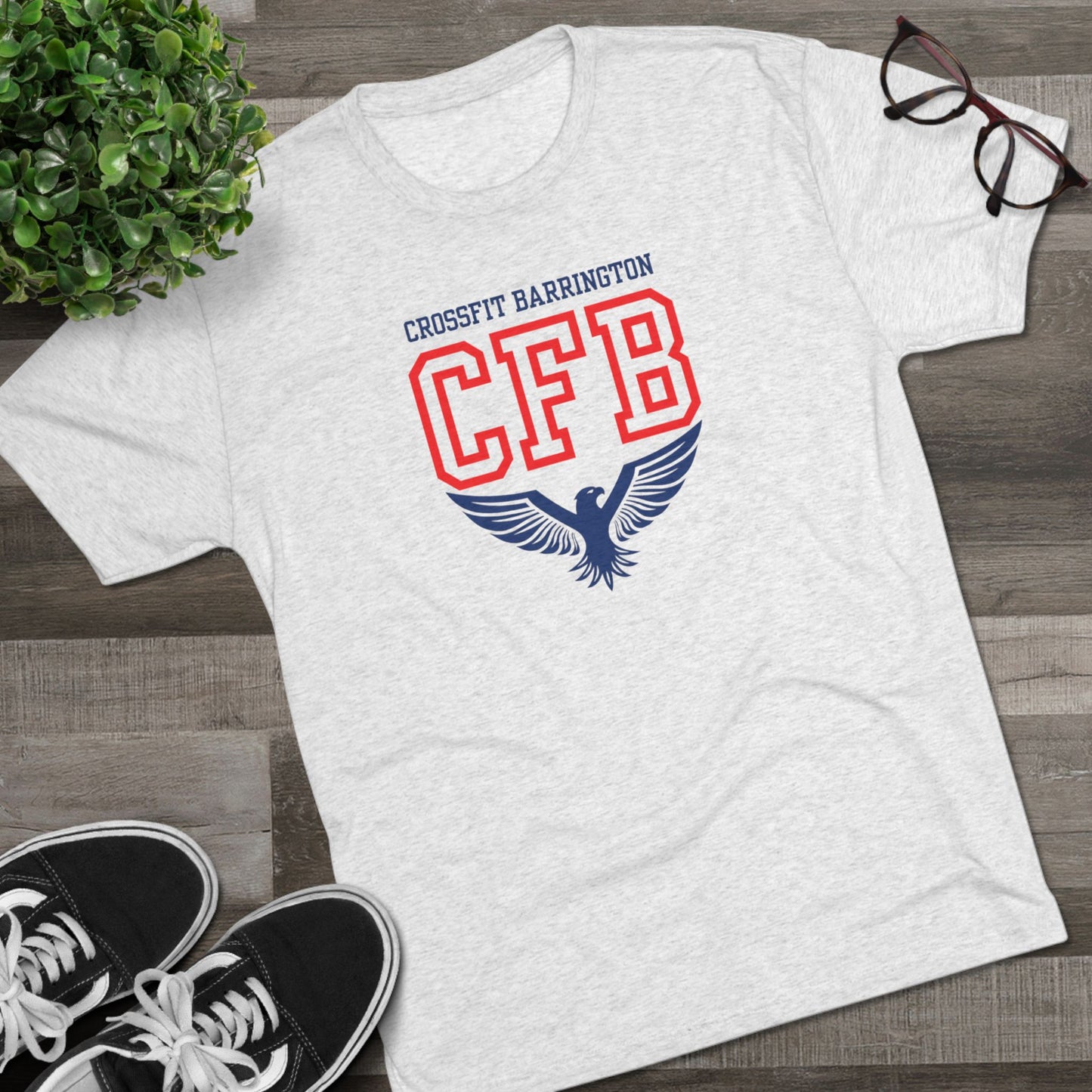 CFB Eagle- I Get To Do This- Unisex Tri-Blend Crew Tee