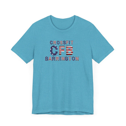 CFB Stars and Stripes Unisex Jersey Short Sleeve Tee