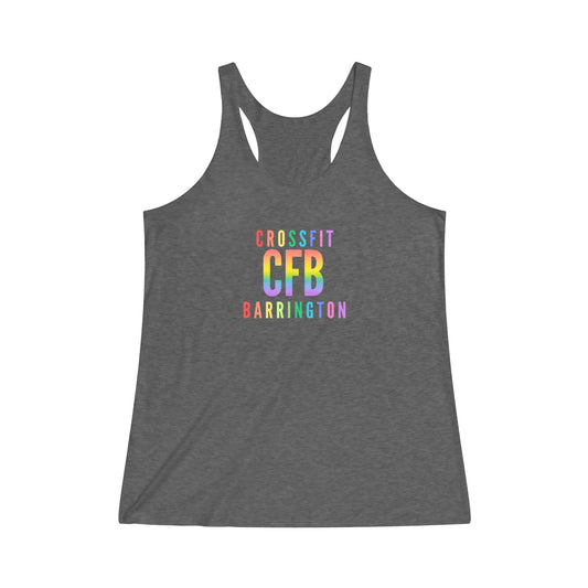 CFB Pride Women's Tri-Blend Racerback Tank