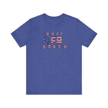 CFB Stars and Stripes Unisex Jersey Short Sleeve Tee