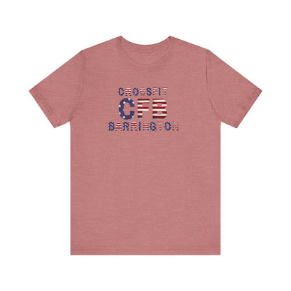 CFB Stars and Stripes Unisex Jersey Short Sleeve Tee